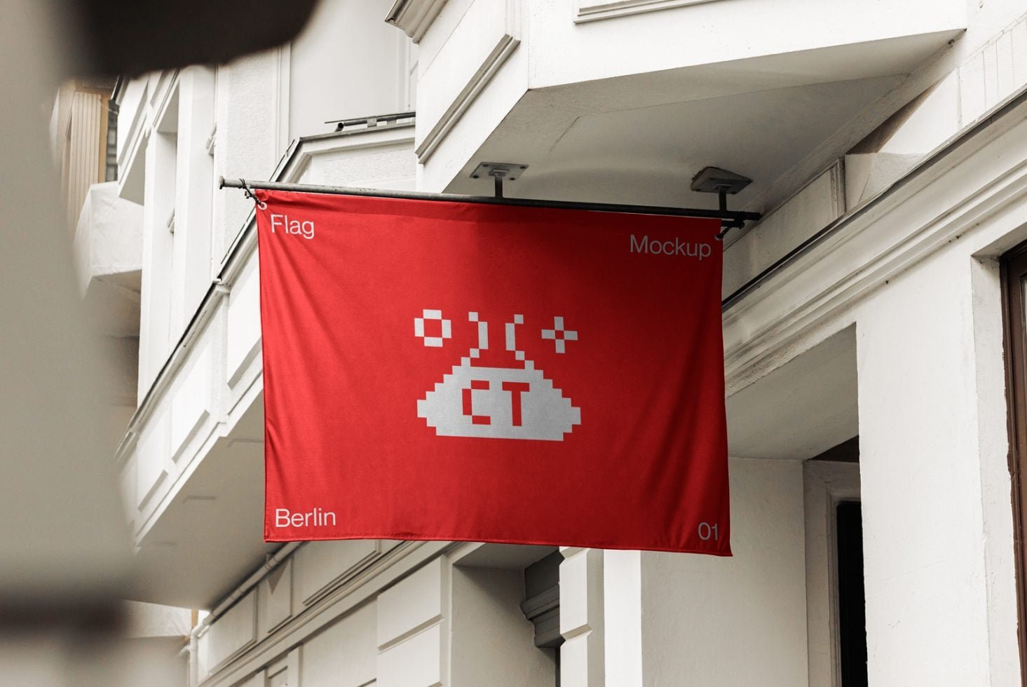 Flag Mockup BLN 01