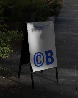A Frame Sign 07 Mockup
