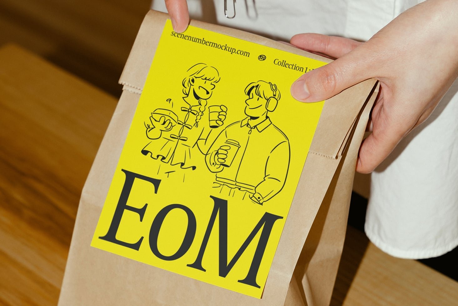 S#1 EoM Takeaway Bag 01 Mockup preview 2