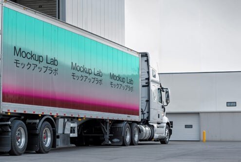 Truck 01ML Mockup
