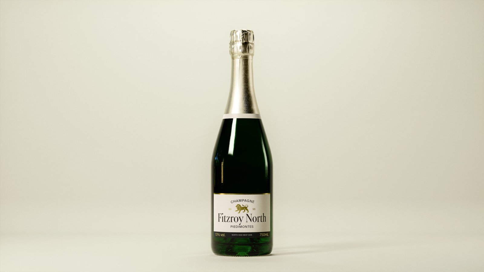 Champagne Bottle Mockup preview 4