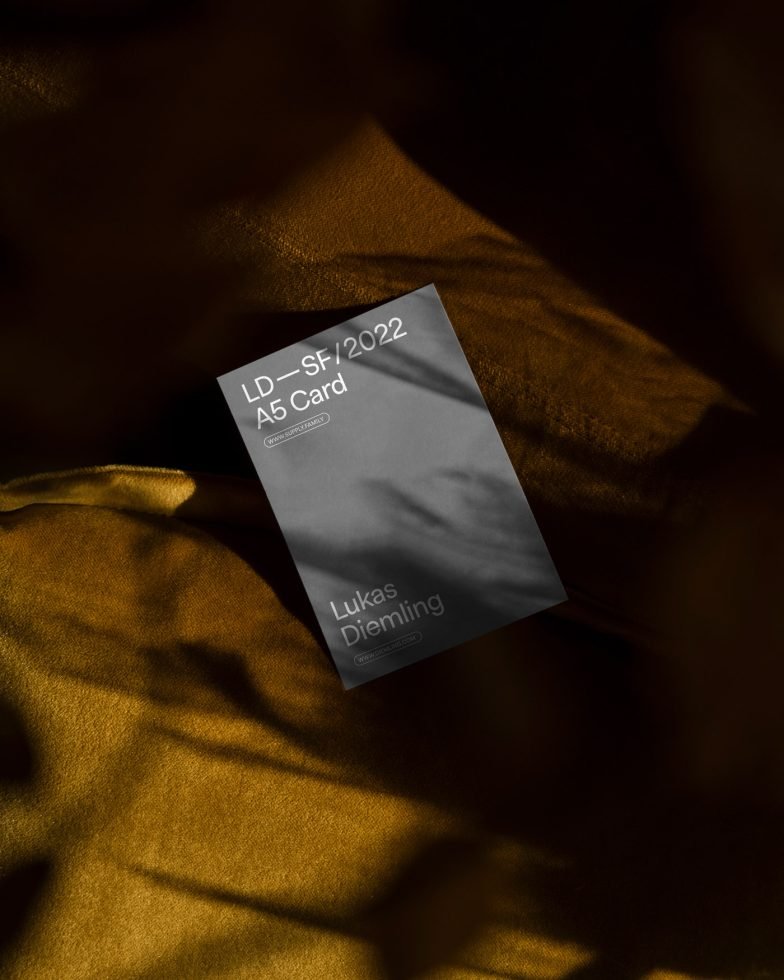 A5 Card 04 Mockup
