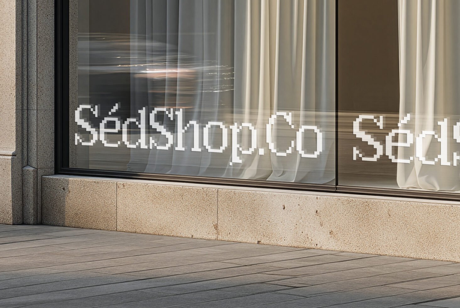 Storefront Decal D18 Mockup preview 9