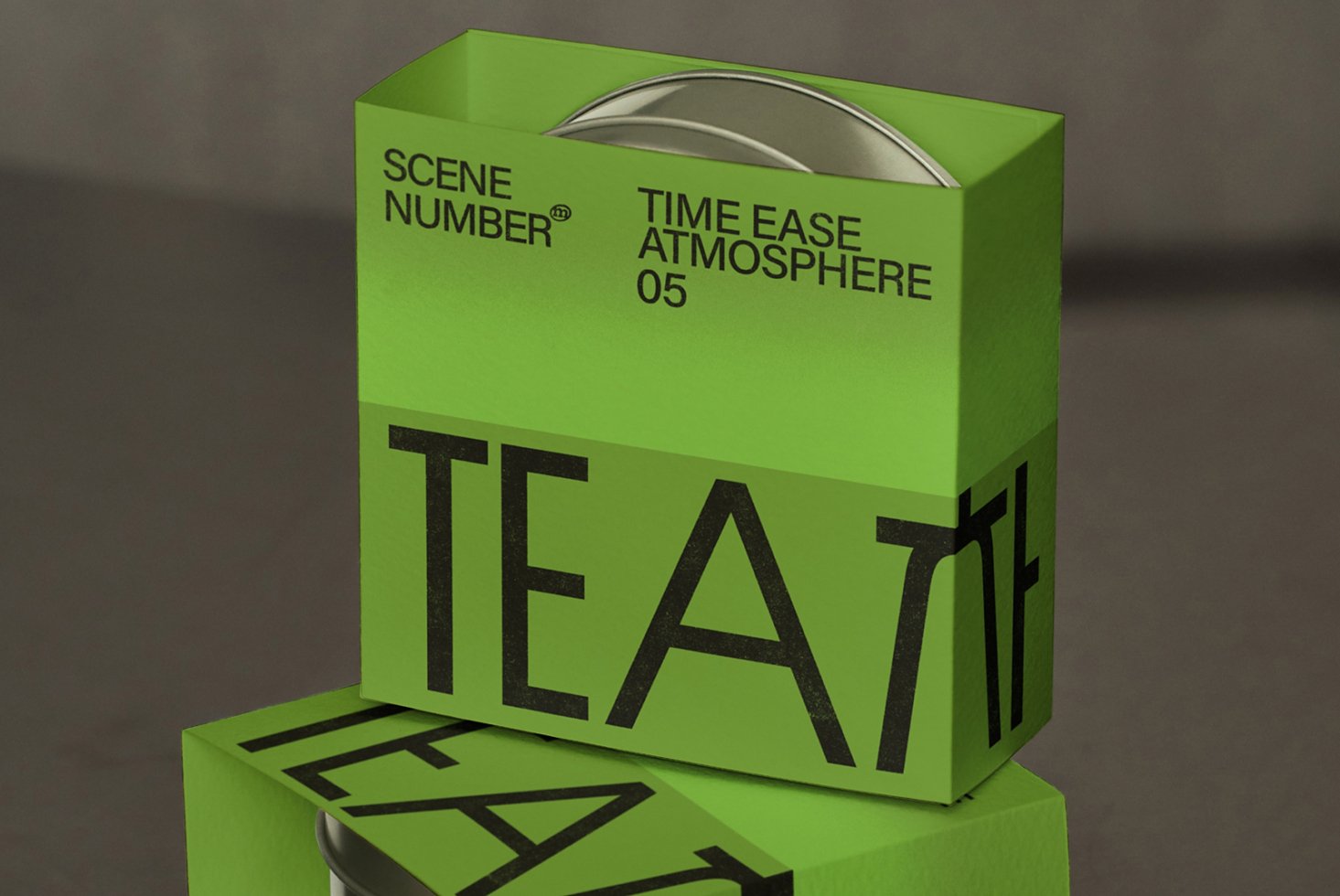 S#5 TEA Tin Canister 06 Mockup preview 2