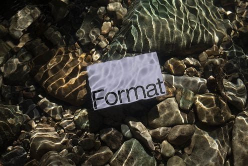 Format 85x55 Business Card Mockup 07
