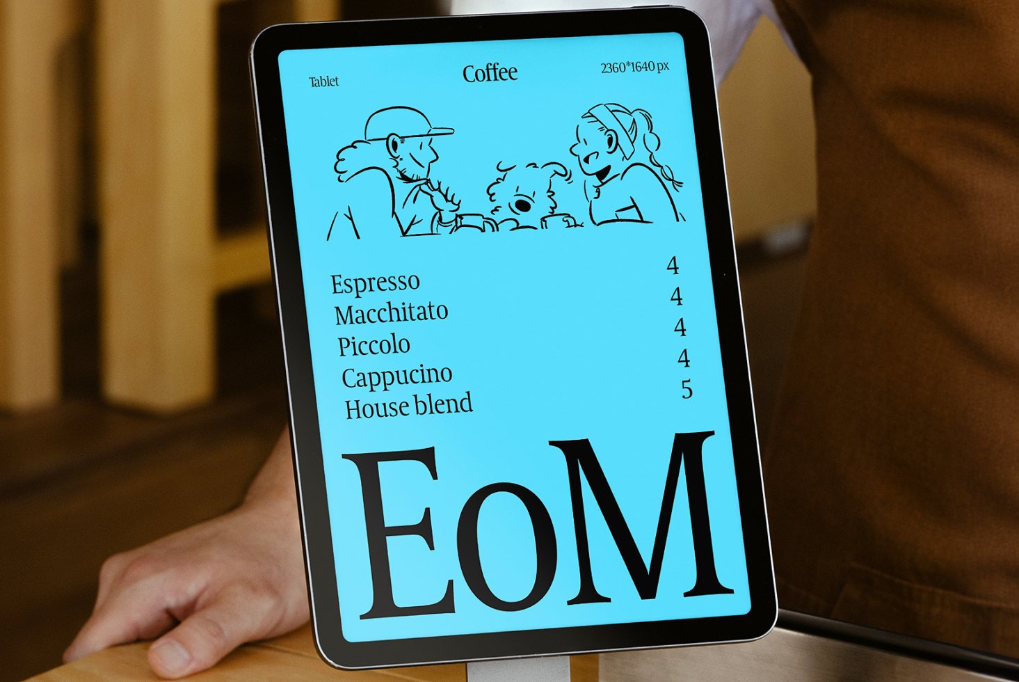 S#1 EoM Tablet(iPad) Mockup preview 2