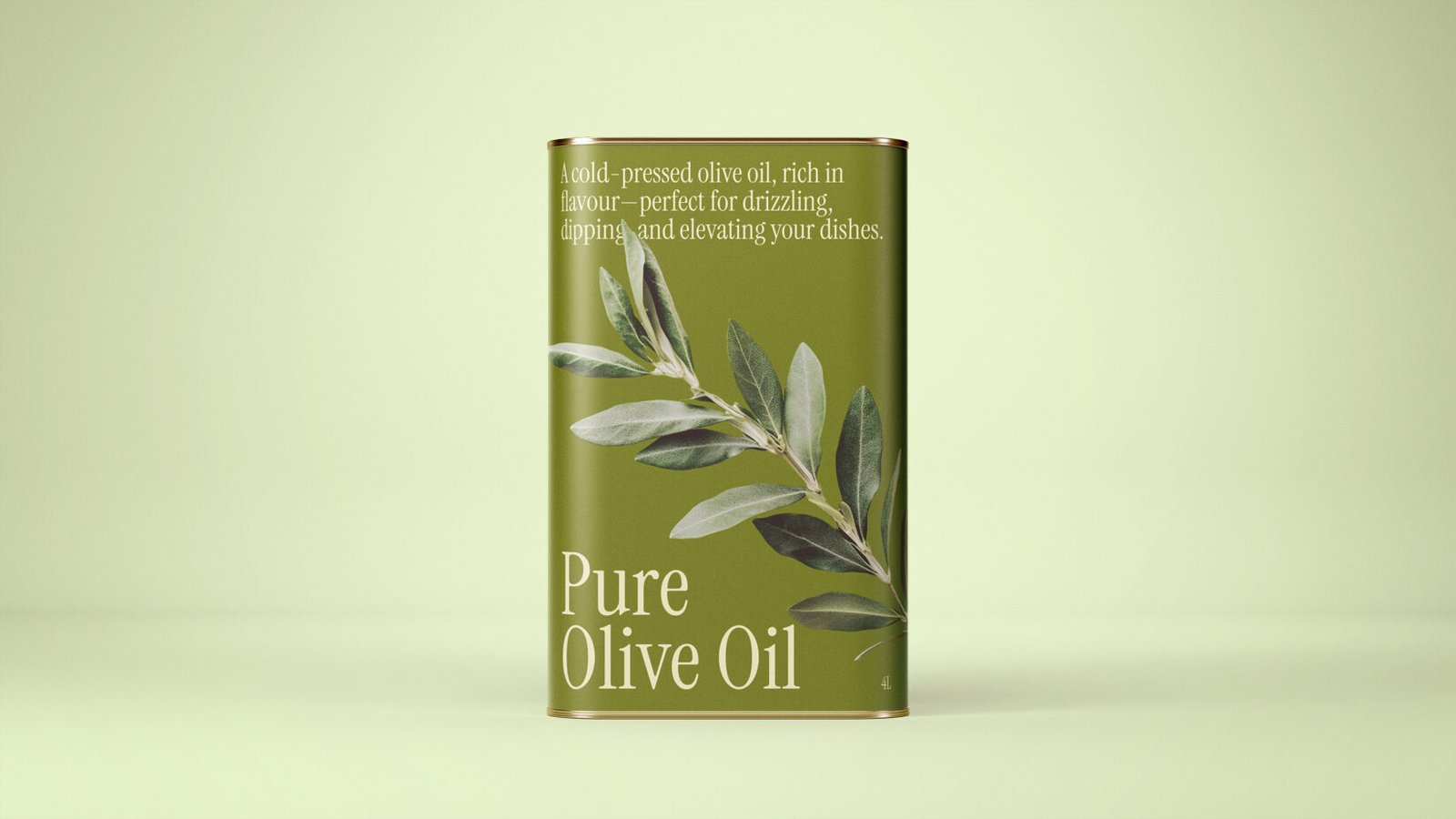 Oil Tin Mockup (4L) preview 4