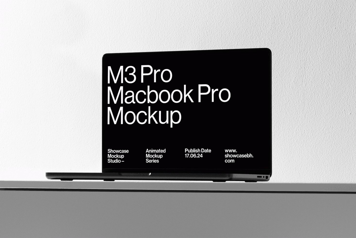 M3-03 Animated MacBook Mockup