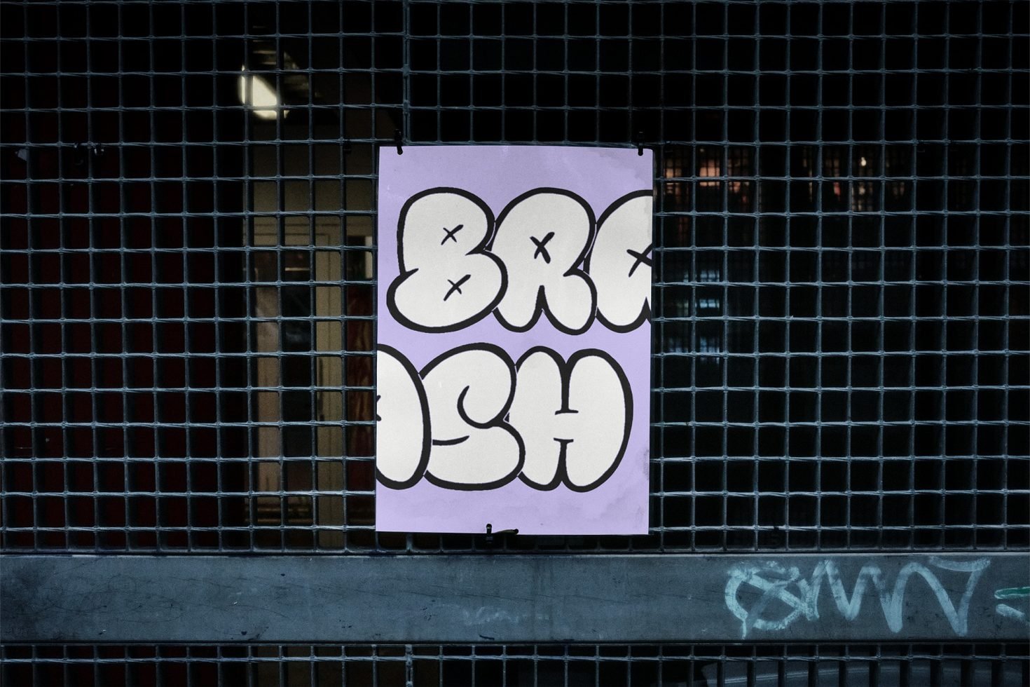 Poster Mockup Brash 05 preview 4