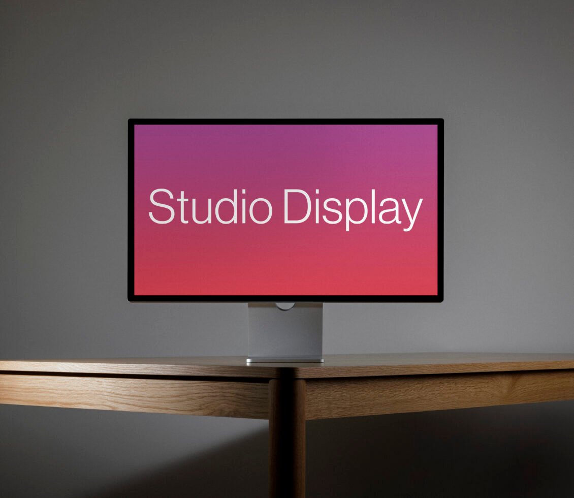 Studio Display Mockup 01 preview 3