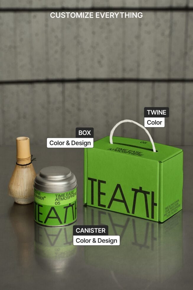 S#5 TEA Tin Canister 01 Mockup