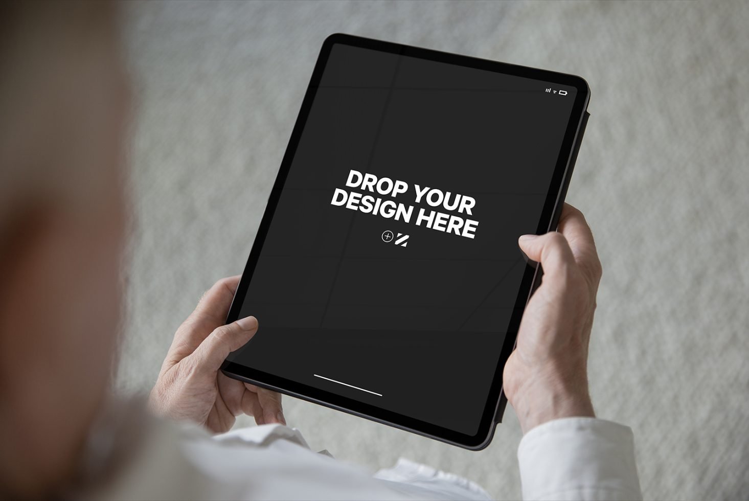 Vertical iPad Mockup HM 023