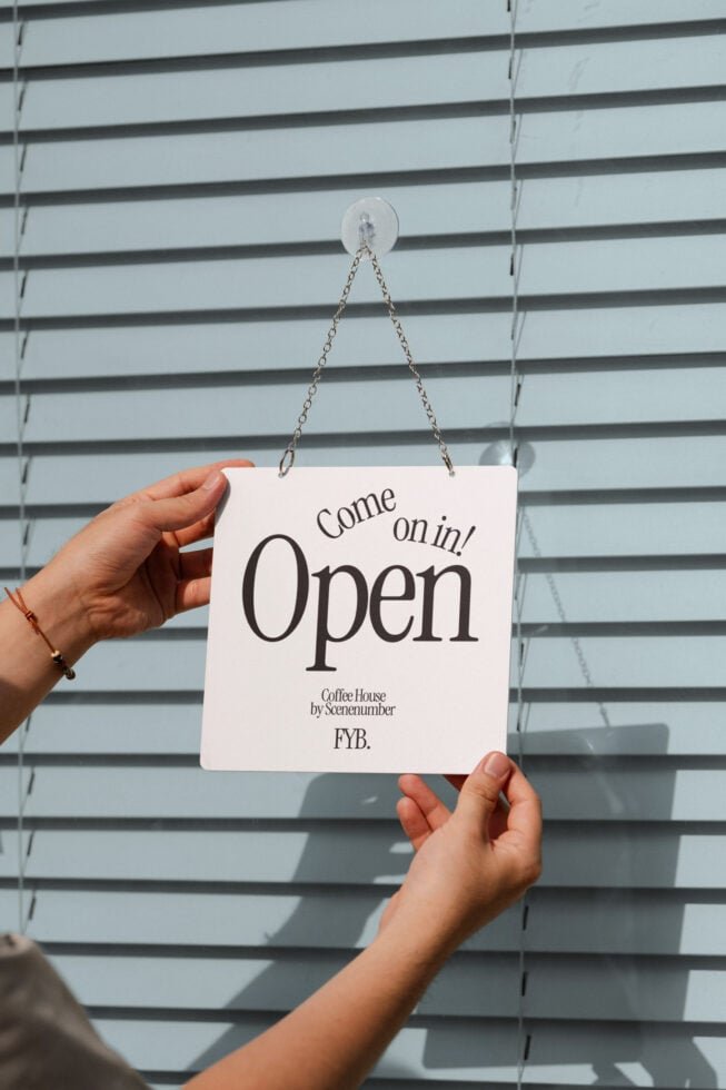 S#4 FYB Door Signage 02 Mockup preview 6