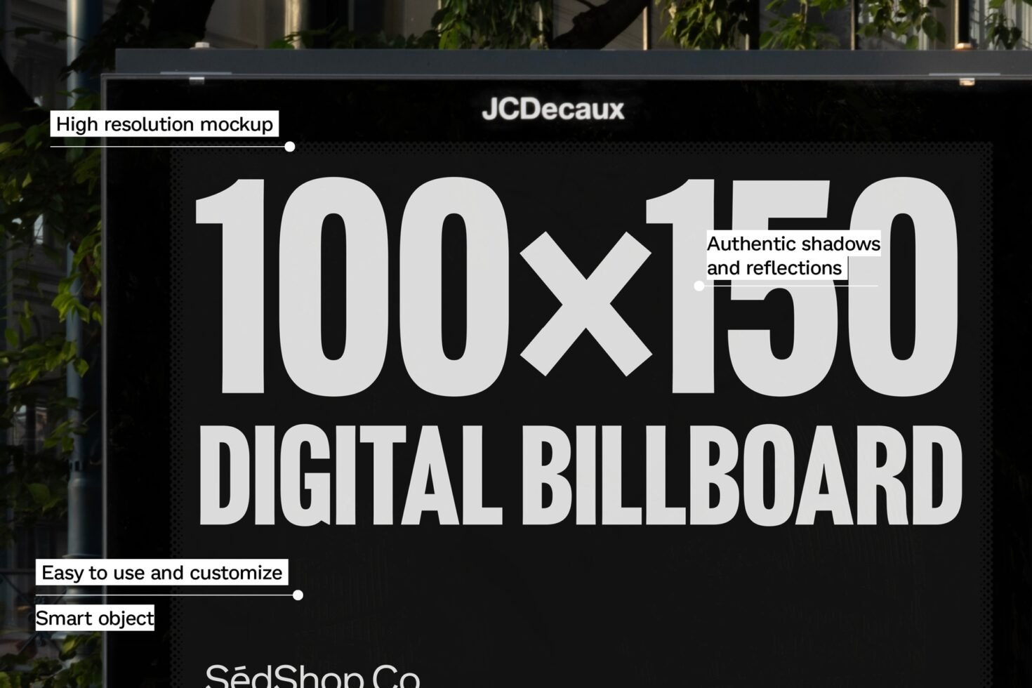 Digital Billboard Mockup S007-004 preview 4