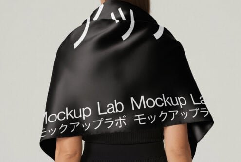 Scarf 01ML Mockup