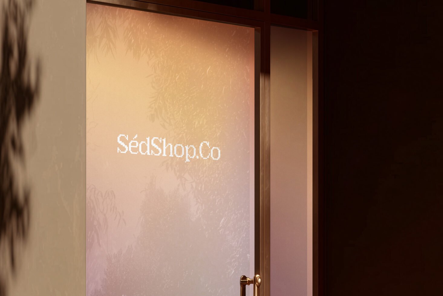 Storefront Decal D15 Mockup preview 6