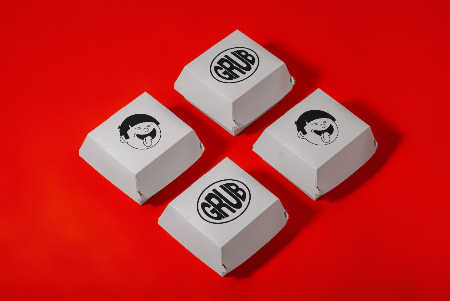 GRUB PACKAGING MOCKUP SET 05