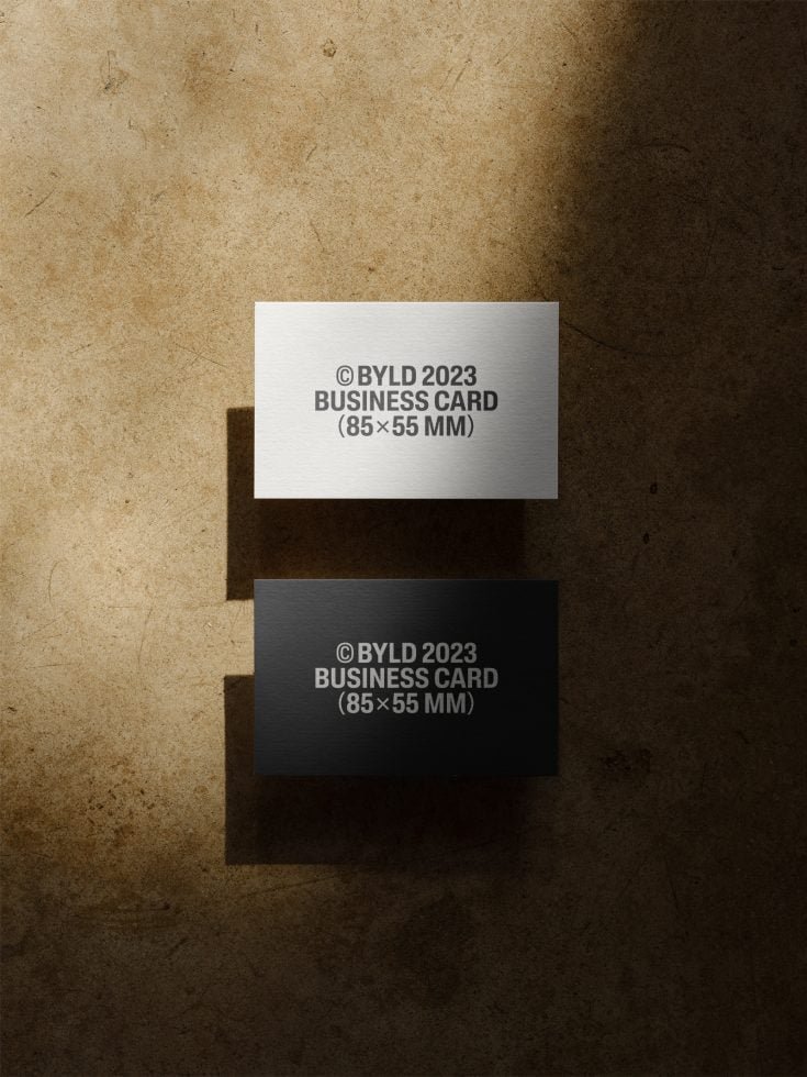 Business Cards 16 Mockup