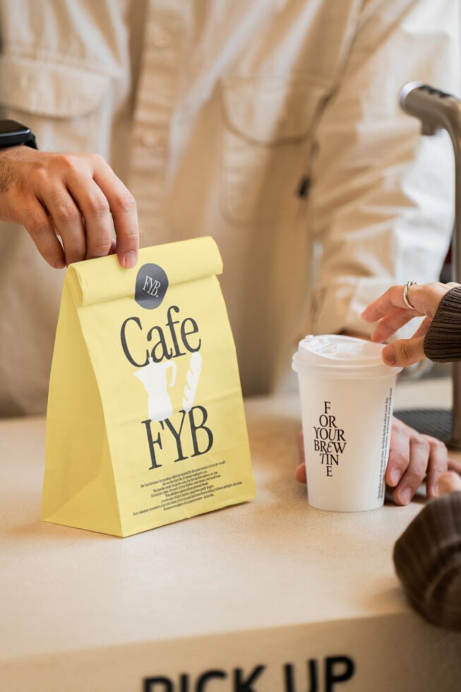 S#4 FYB Takeaway Bag 02 Mockup preview 5