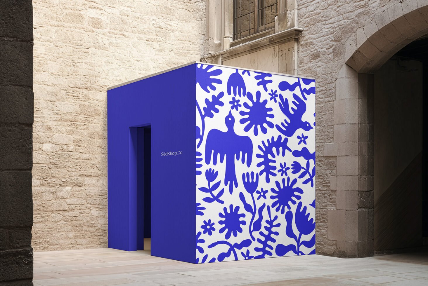 Mural Wall D31 Mockup preview 11