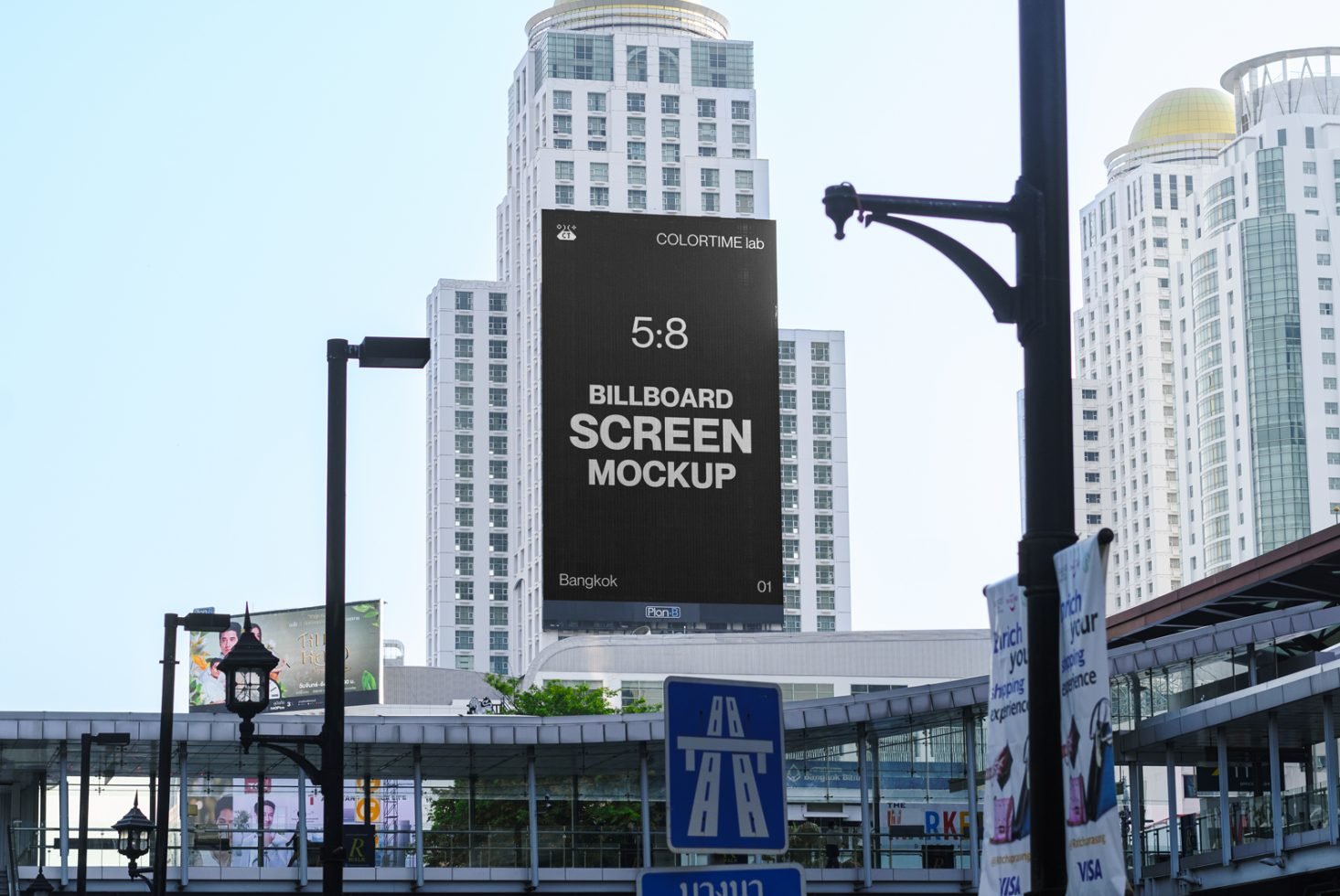 Billboard Screen Mockup 2 BKK 01