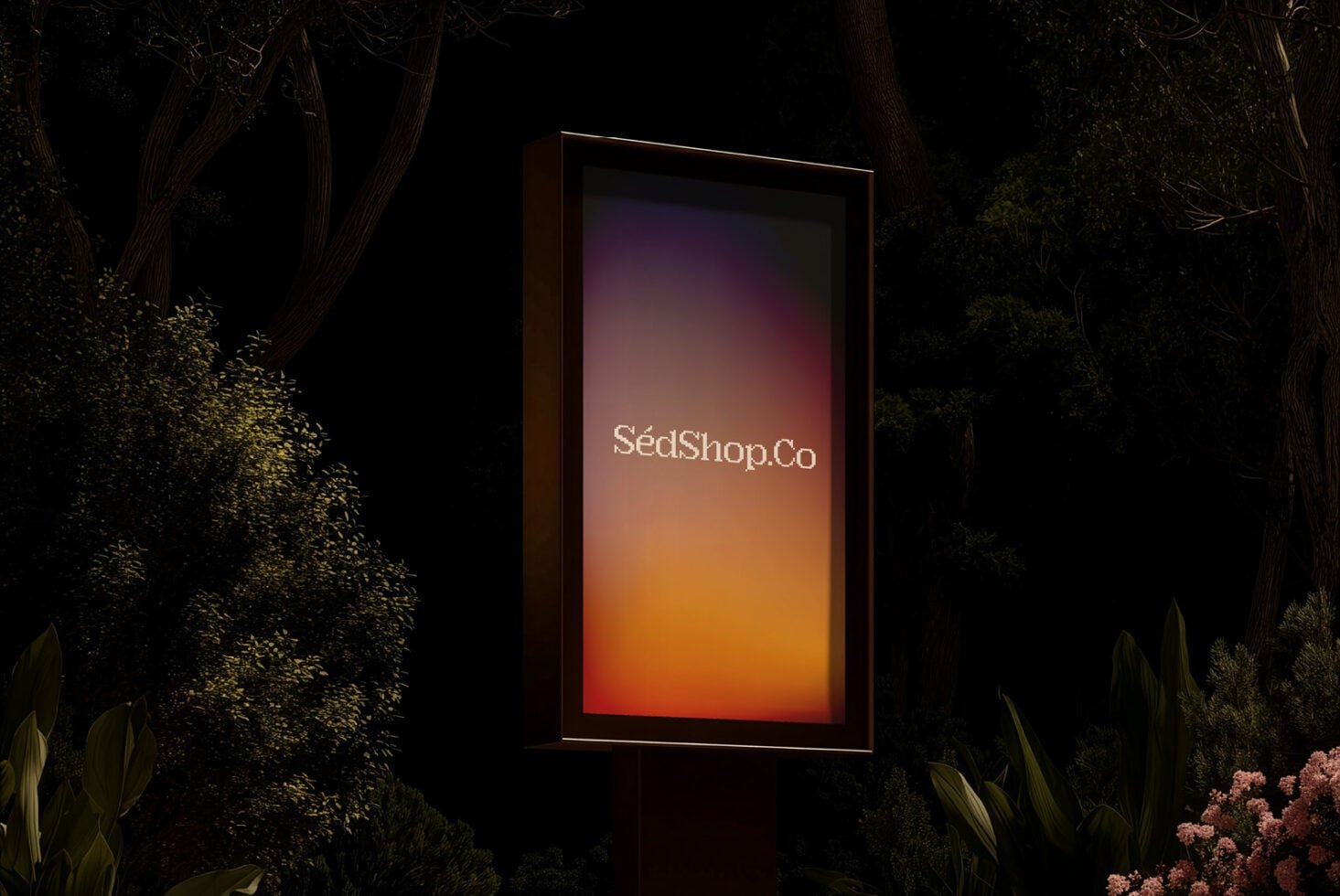Citylight Screen D02 Mockup preview 2