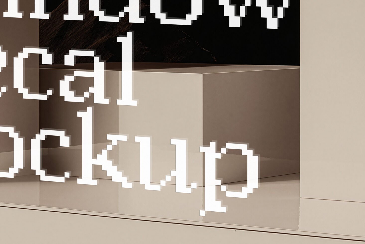Storefront Decal D22 Mockup preview 6
