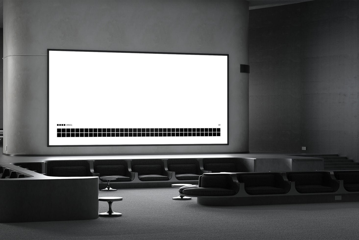Airport Lounge Screen Mockup