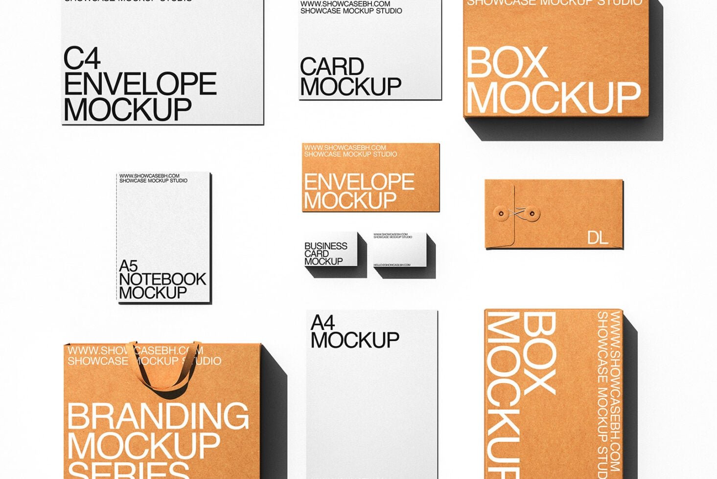 Branding Mockup Set-Brown05
