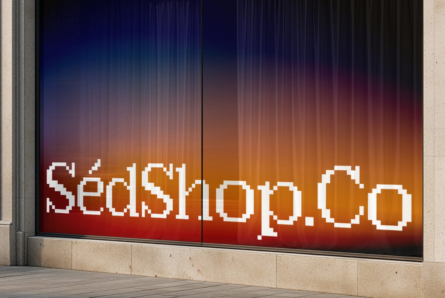 Storefront Decal D18 Mockup preview 10
