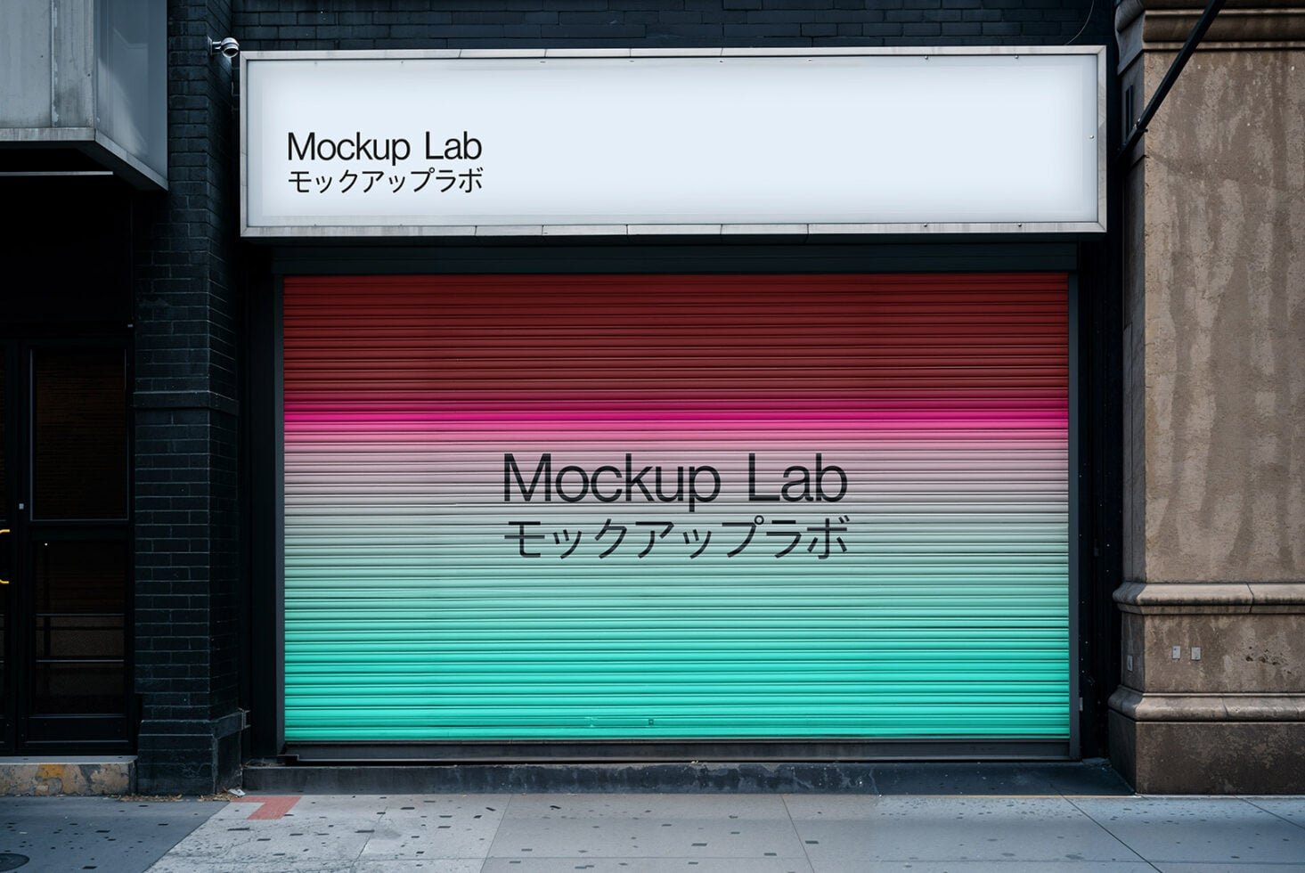 Rolling Shutter 01ML Mockup preview 2