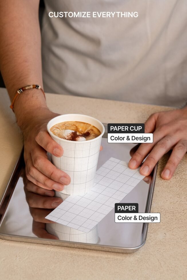 S#4 FYB Paper Cup 03 Mockup