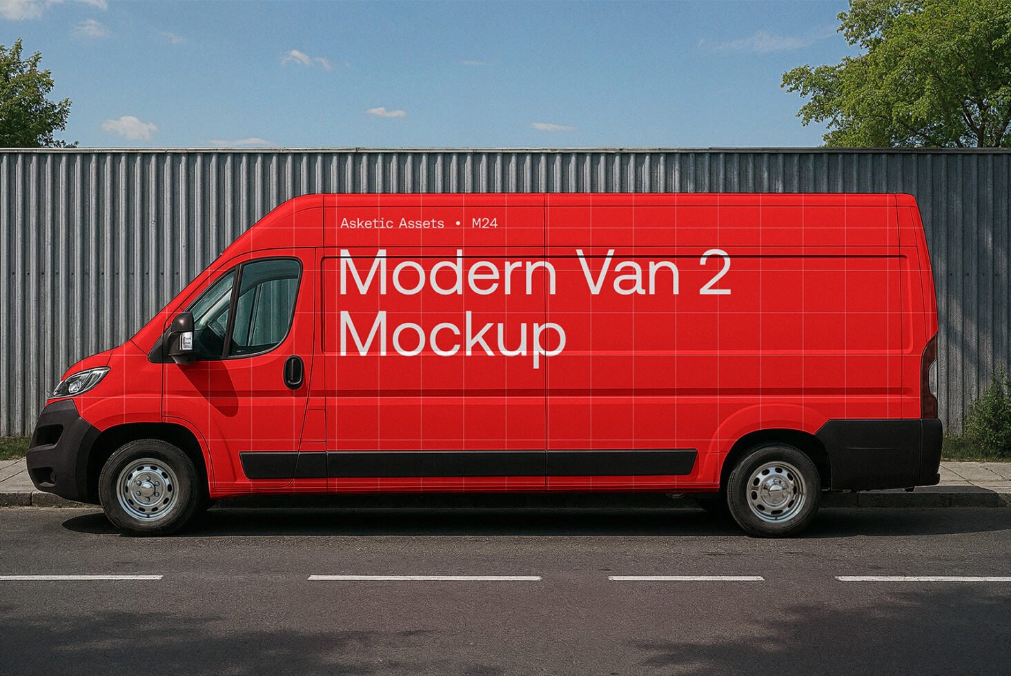 Cargo Van Mockup M24
