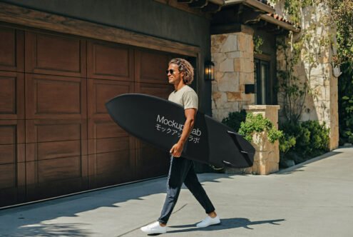Surfboard 01ML Mockup