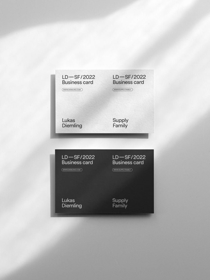 Business Cards 12 Mockup