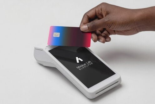 Bank card 02ML Mockup