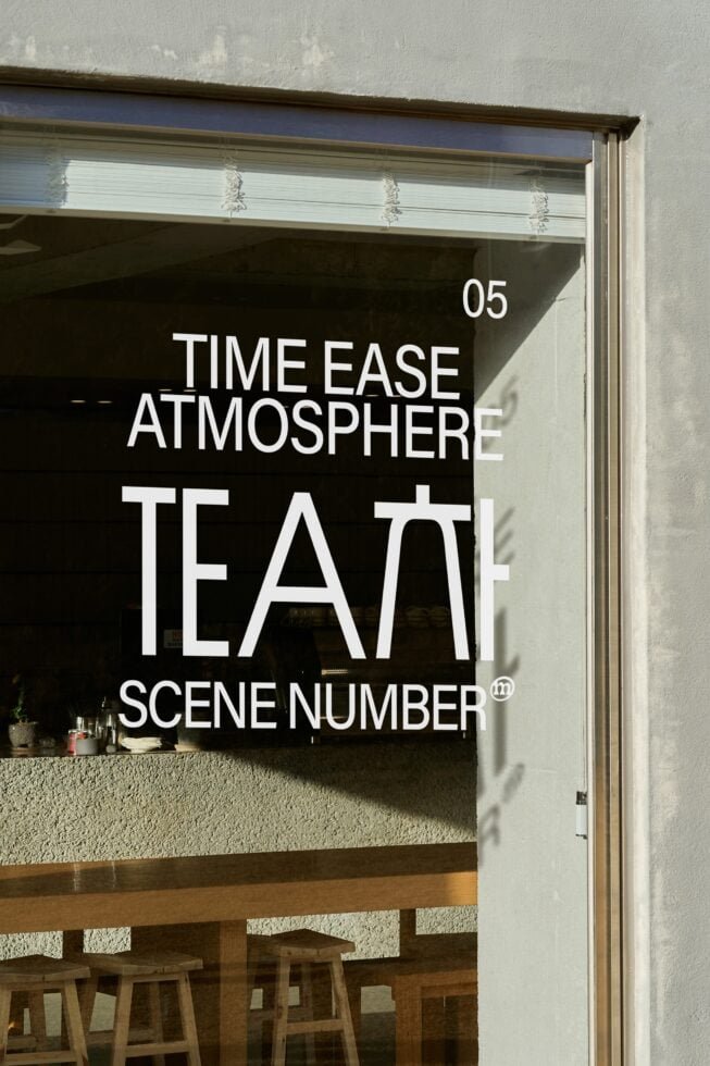 S#5 TEA Window Sign Mockup preview 5