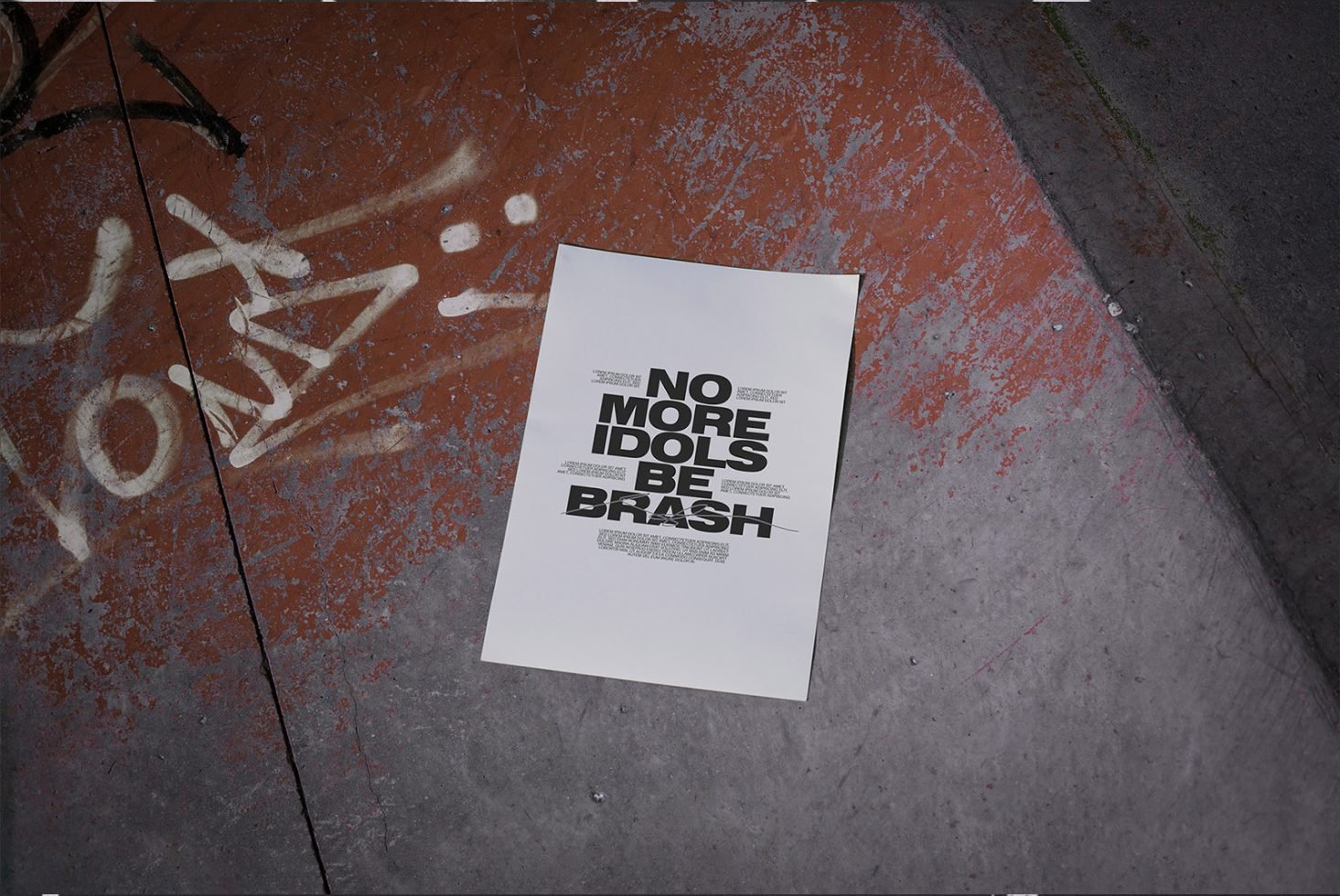 Poster Mockup Brash 01 preview 1