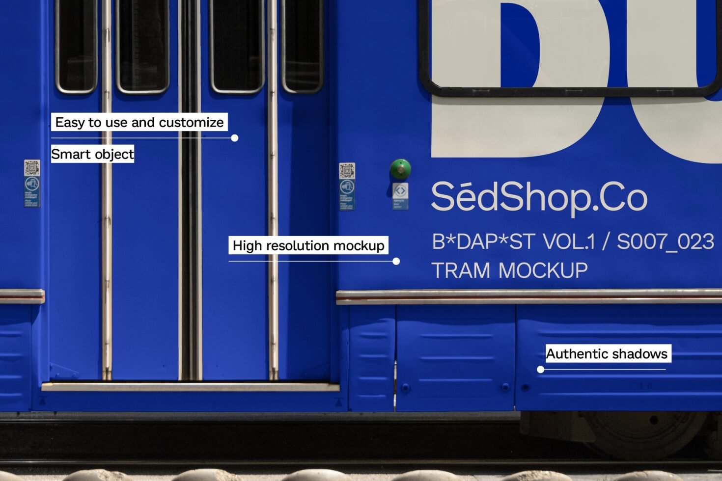 Tram Mockup S007-023 preview 4