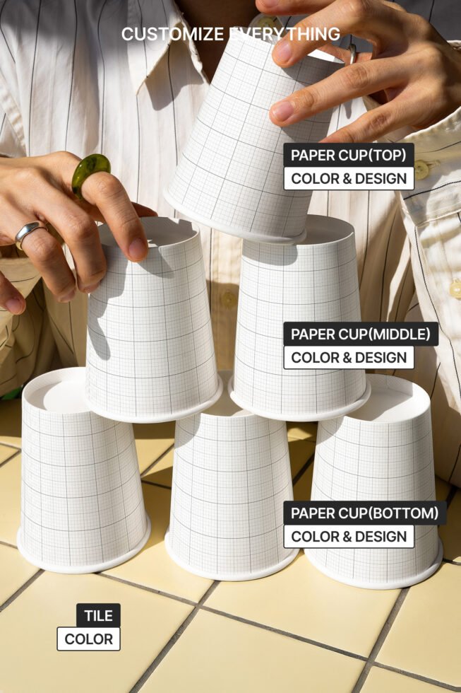 S#3 NRG Paper Cup 04 Mockup preview 5