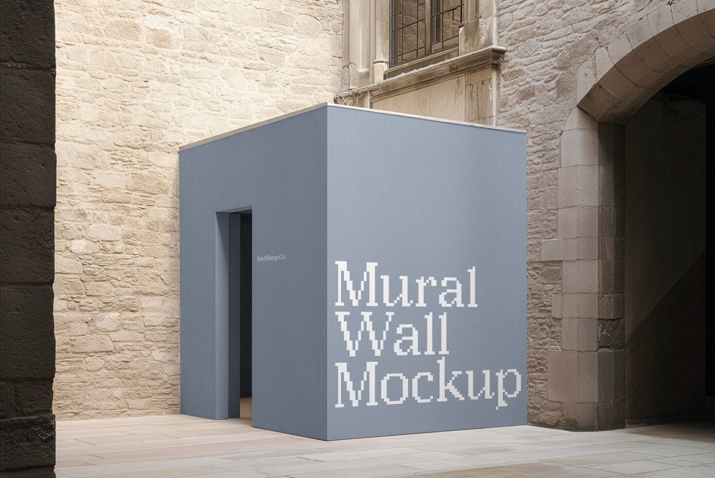 Mural Wall D31 Mockup preview 4