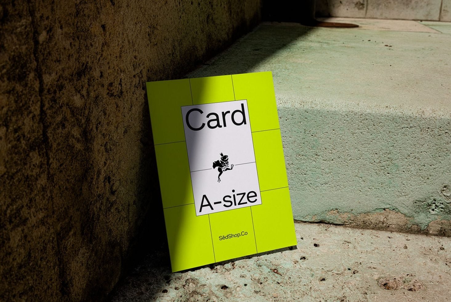 A4 Card S1 010 Mockup