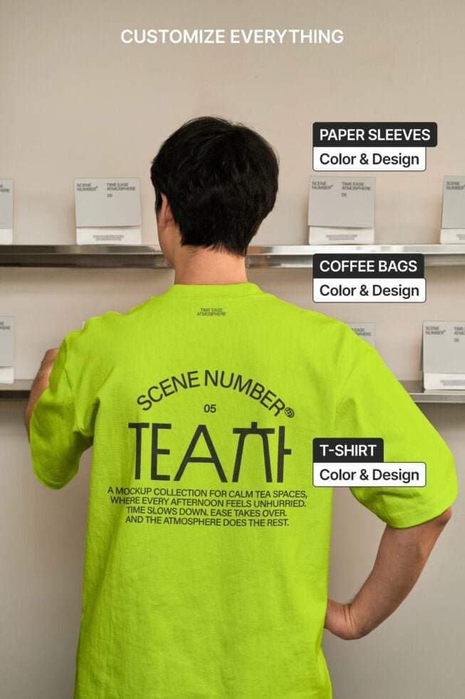 S#5 TEA T-Shirt 02 Mockup