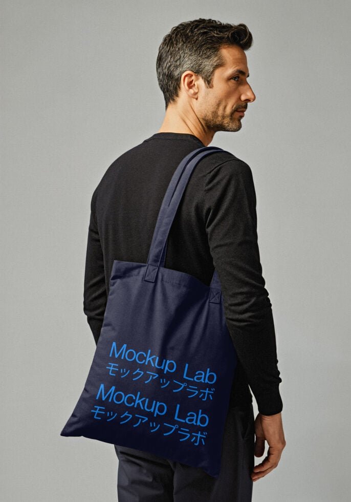 Tote Bag 02ML Mockup preview 4
