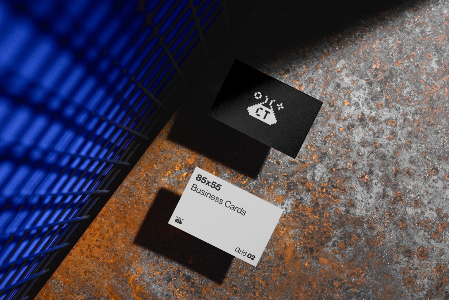 Business Cards Mockup 2 GRID 02