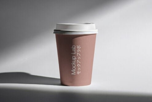 Coffee Cup 01ML Mockup