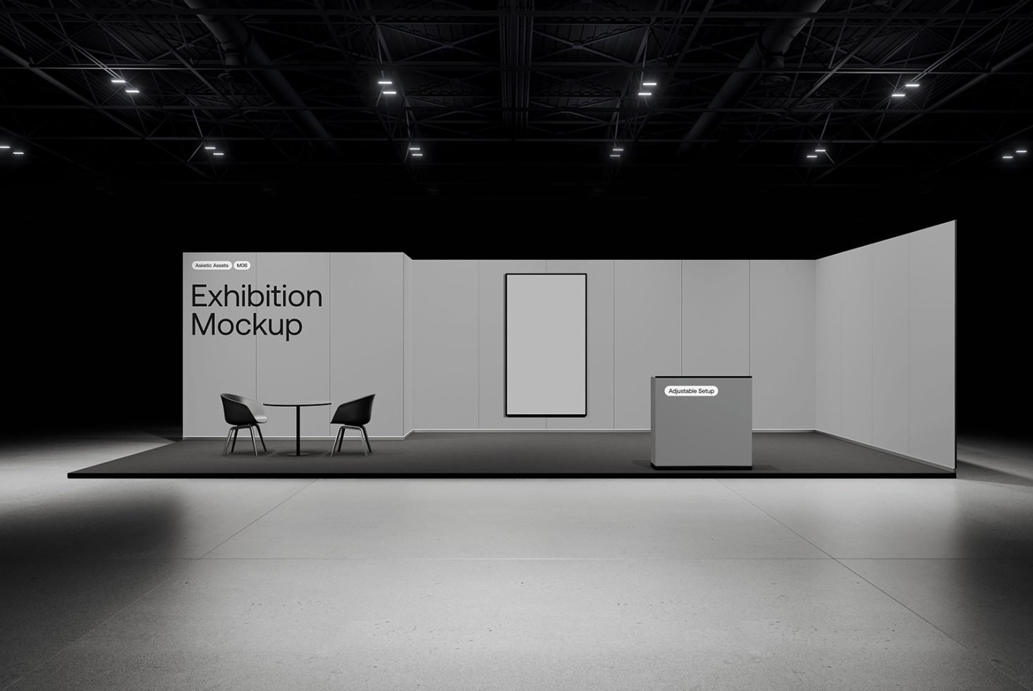 Large Modular Exhibition Mockup M06 preview 3