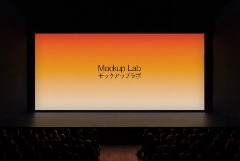 Conference Stage 08ML Mockup