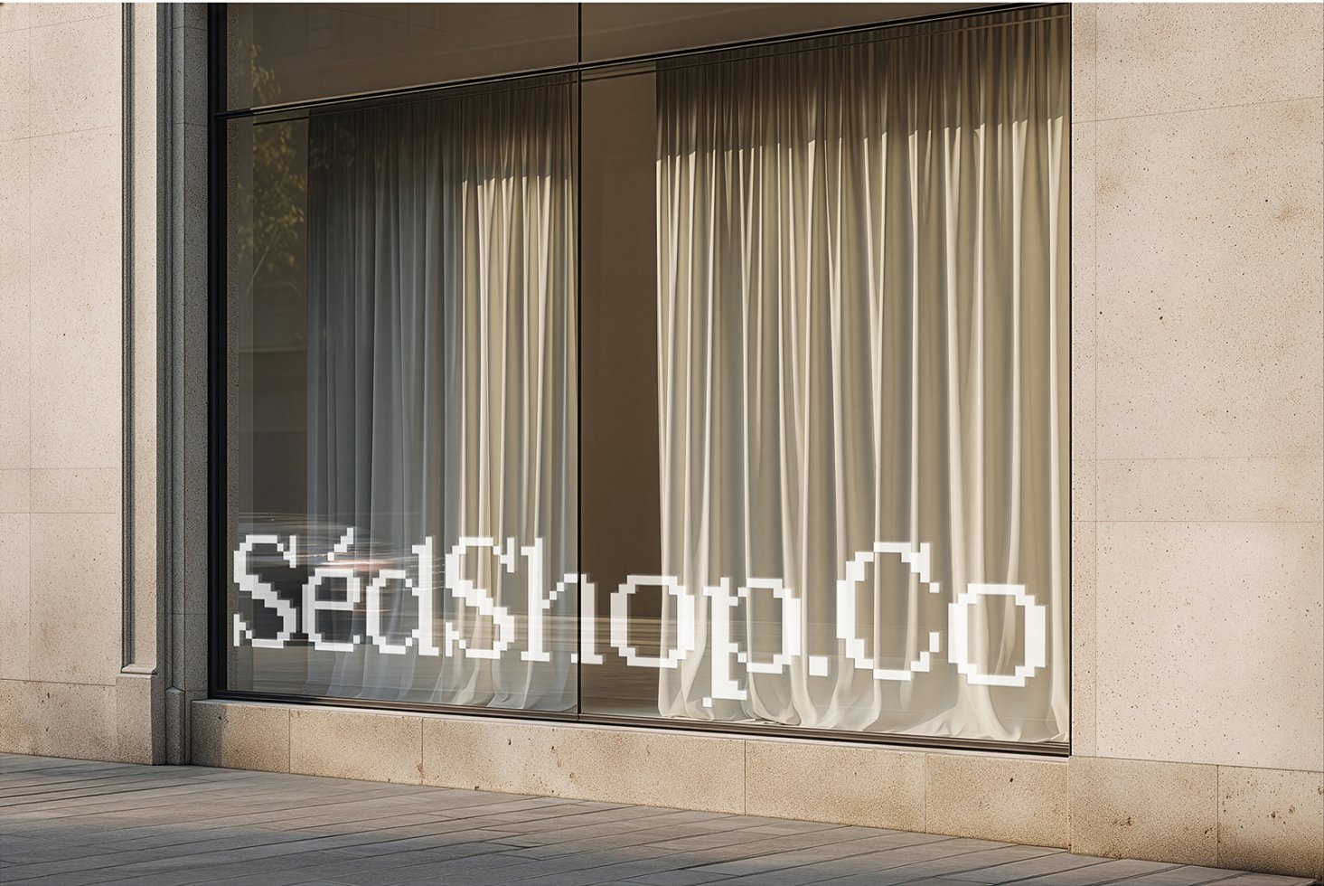 Storefront Decal D18 Mockup