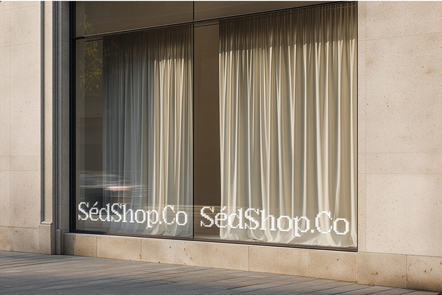 Storefront Decal D18 Mockup preview 11